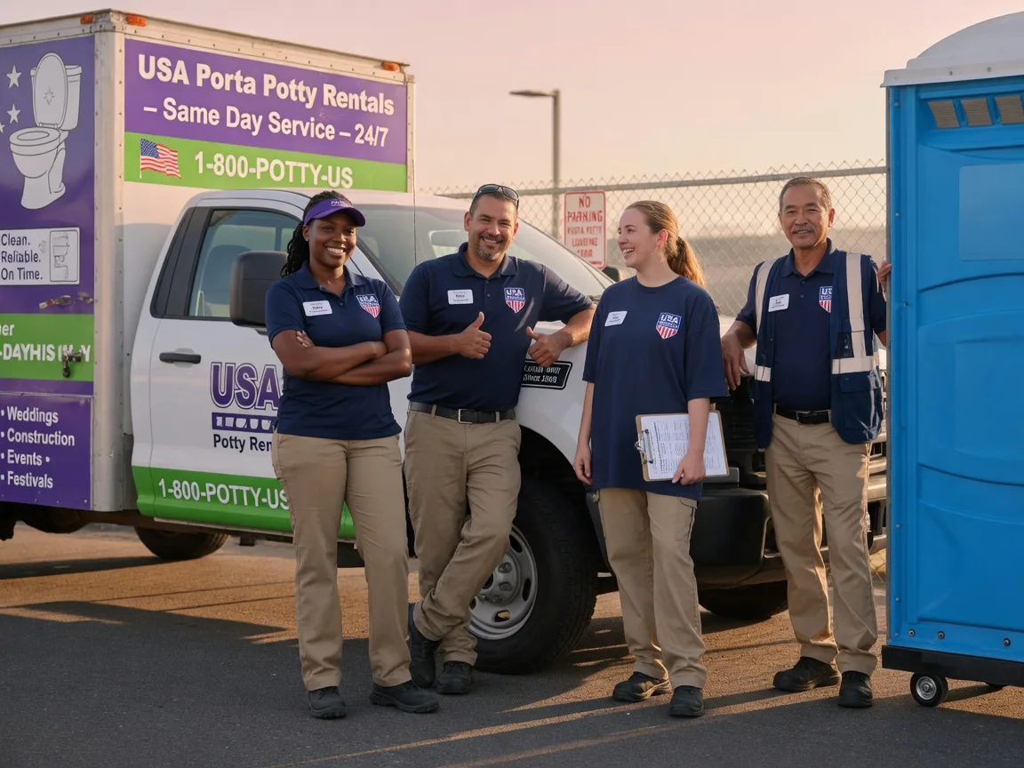 Porta Potty Rental company in Harrison, TN